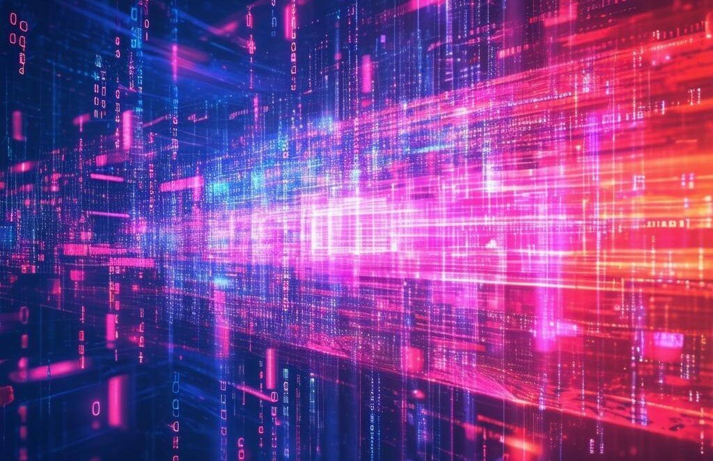 an abstract cybersecurity image that emulates the shift in a paradigm the the redefining motion of our company-1-1